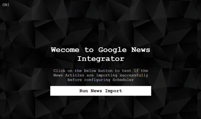 GoogleNewsIntegrator
